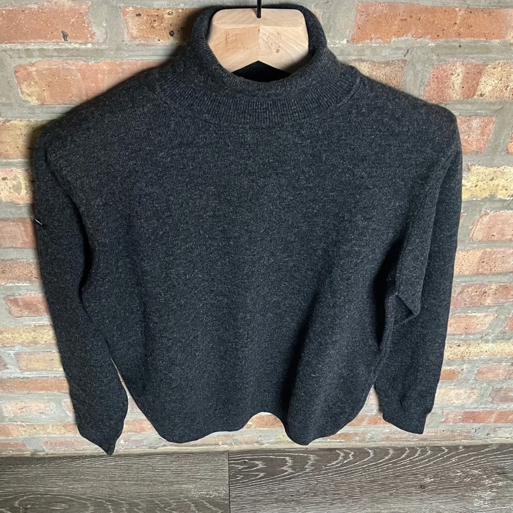 Superdry charcoal grey turtleneck sweater - Picture 3 of 14